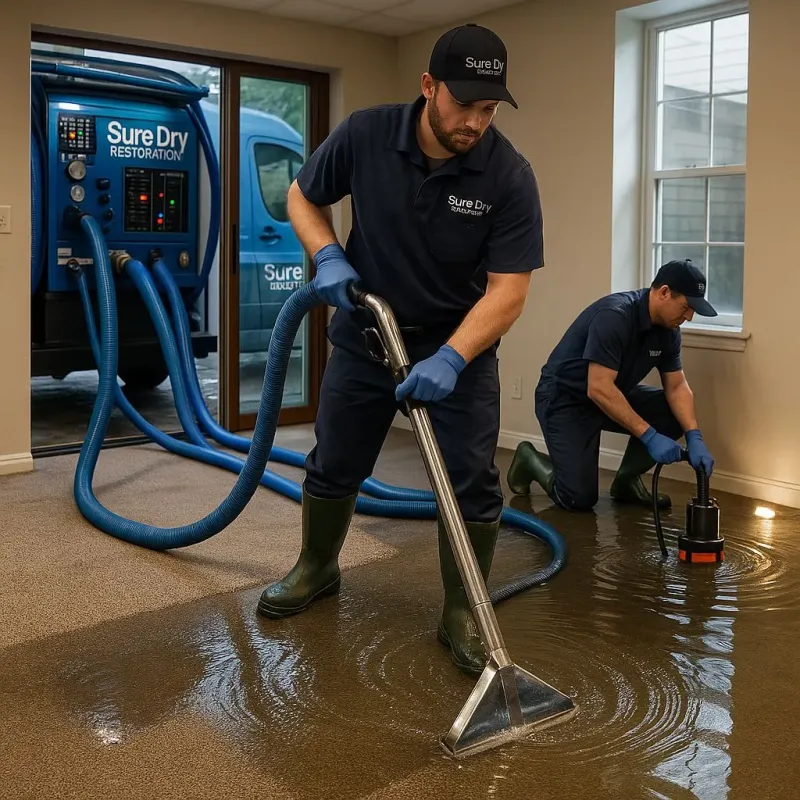 Water Extraction and Removal process in Lincroft, NJ